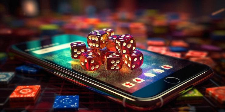 Tampilan meja live dealer buahhoki dengan studio multi-kamera